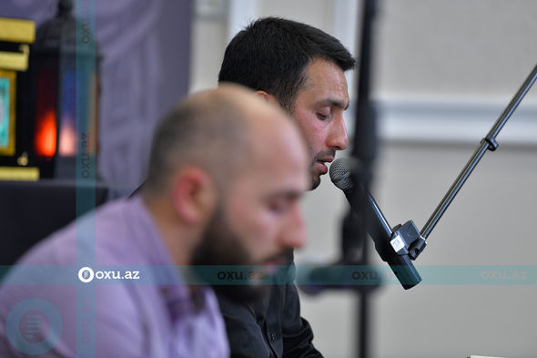 Ramazan ayının ilk Qədr gecəsindən görüntülər - FOTOREPORTAJ