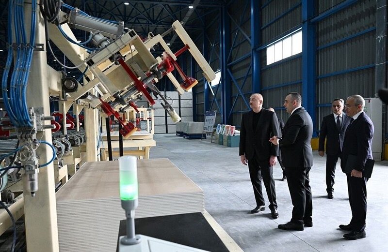 Prezident Goranboyda açılış etdi - Fotolar