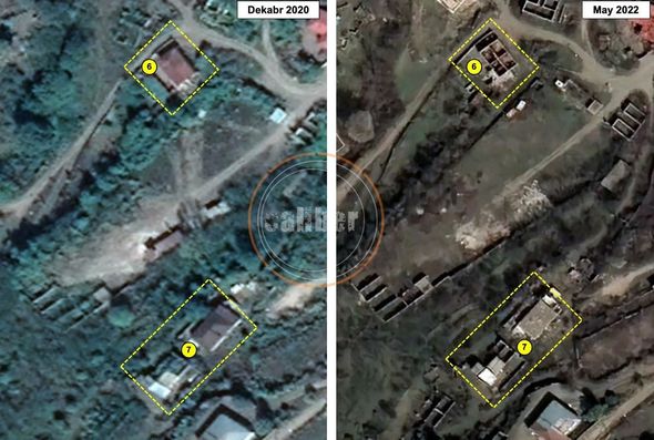 Ermənilərin Laçını məhv etməsinin sübutları - FOTOFAKT