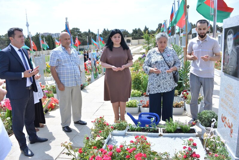 Xırdalanda şəhid və şəhid övladının doğum günləri qeyd olundu - FOTOLAR