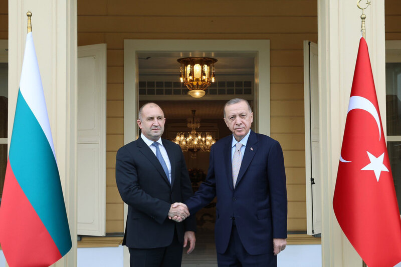 Ərdoğan Rumen Radev ilə görüşdü