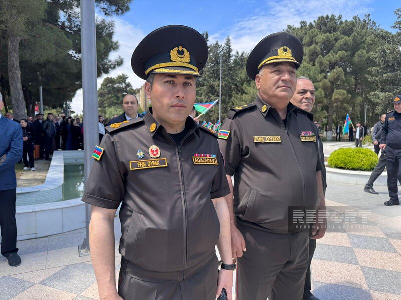 Sumqayıtda Birinci Qarabağ müharibəsinin şəhidi dəfn edildi - FOTOLAR