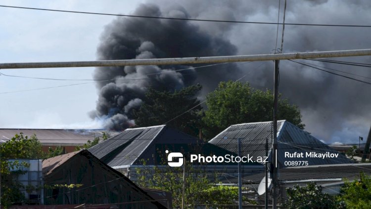 İsmayıllıda müəssisədə YANĞIN: Elektrik şiti alovlandı, xəsarət alan var