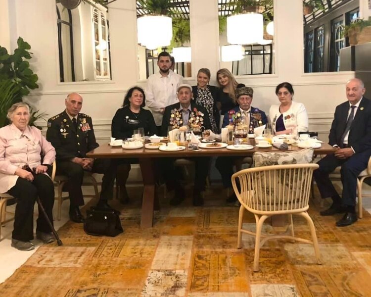 "Gazelli Group" şirkəti İkinci Dünya Müharibəsi veteranlarını özünəməxsus şəkildə təbrik edib - FOTO