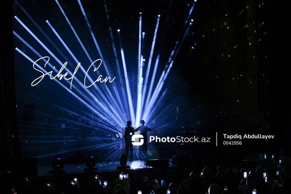 Sibel Canın Bakı Konqres Mərkəzində baş tutmuş konsertindən FOTOREPORTAJ