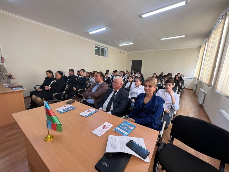 Narkomaniya və tütündən istifadəyə qarşı mübarizə ilə bağlı tədbir keçirildi - FOTOLAR