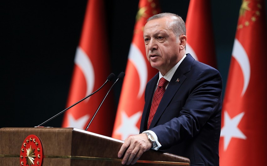 Ərdoğan: "Türkiyə Bakı-Tbilisi-Qars layihəsi ilə Londondan Çinə dəmir yolu bağlantısı qurub