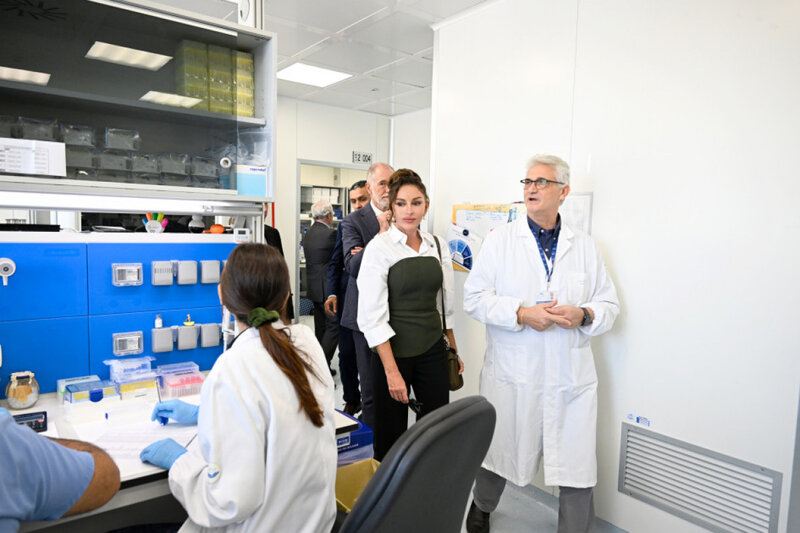Birinci vitse-prezident Avropanın ən böyük pediatrik 