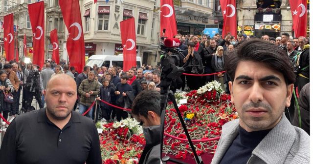 Azərbaycanlı jurnalistlər İstanbulda terror qurbanlarının xatirəsini yad ediblər - FOTO