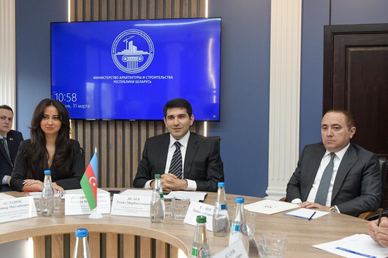 Belarus və Azərbaycan tikinti sahəsində irimiqyaslı layihələr reallaşdıracaq - FOTOLAR