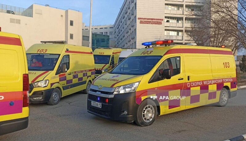 Qəzada sağ qalan sərnişinlər Azərbaycana yola salınır