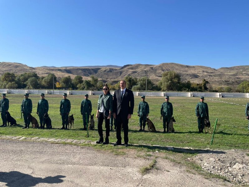 Prezident və xanımının Qubadlı səfərindən yeni - FOTOLAR
