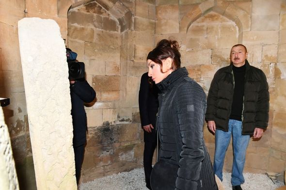 İlham Əliyev və Mehriban Əliyeva Şamaxıda - YENİLƏNİB + FOTO