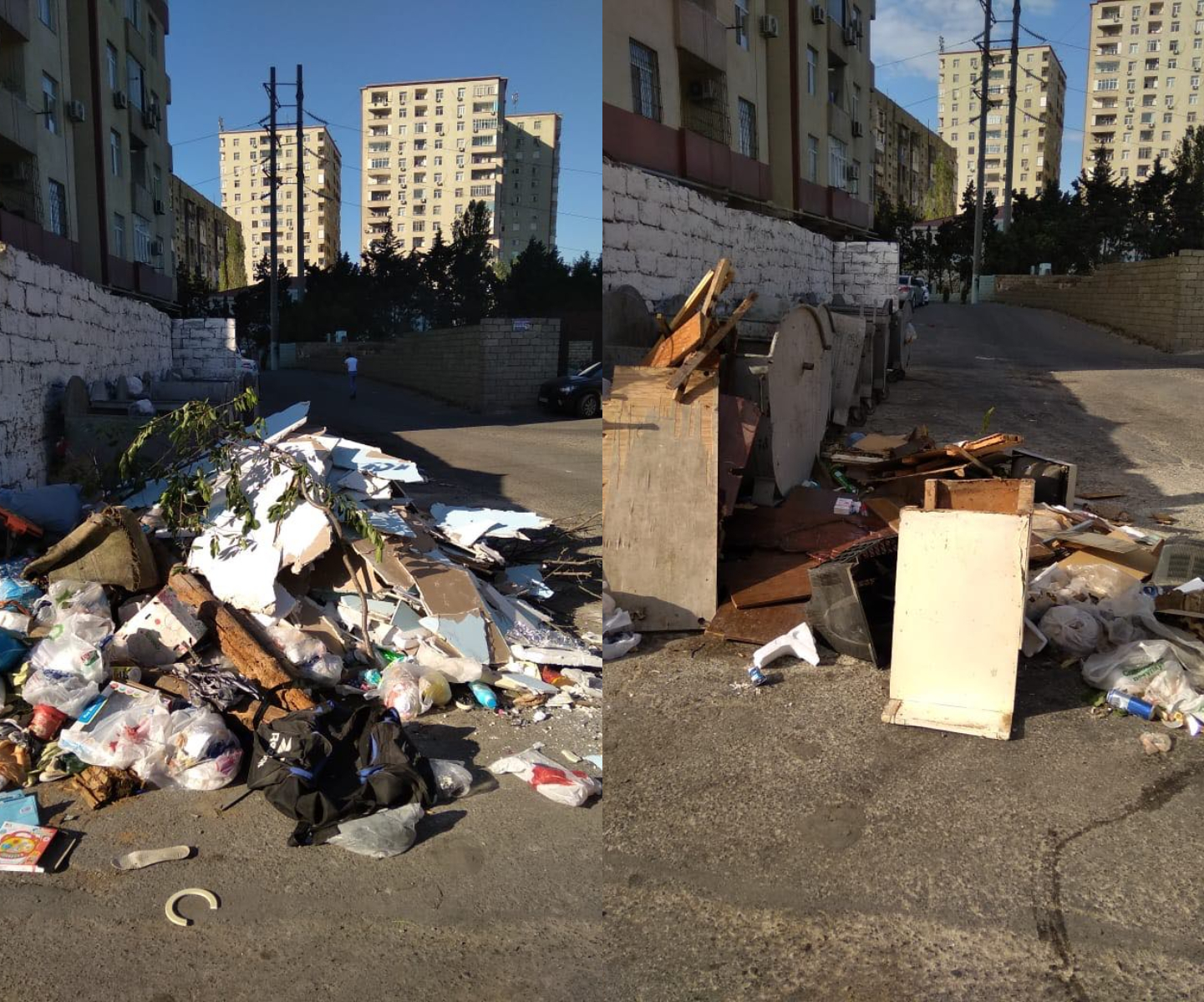 Bakı sakinləri zibillikdən şikayət edir, İcra Hakimiyyəti isə başqa fikirdədir - FOTO/VİDEO
