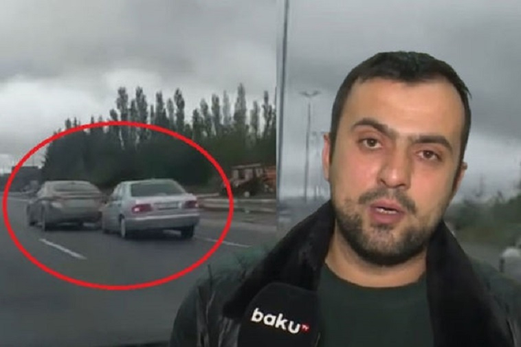 Bakı-Sumqayıt yolunda ard-arda beş maşın vuran şəxs danışdı - VİDEO