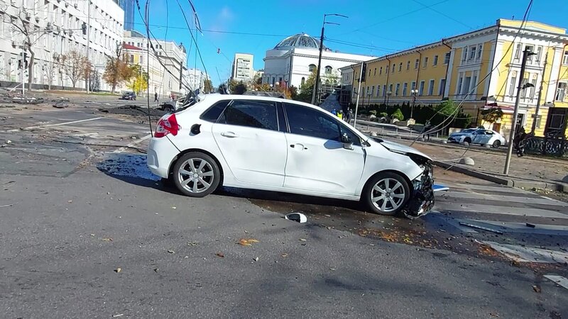 Azərbaycanlı jurnalistin çəkdiyi bu görüntülər Ukraynada gündəm oldu - FOTOLAR
