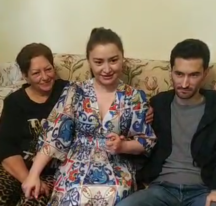 Azadlığa çıxan Fədayə Laçının ilk görüntüsü yayıldı: "... ölürəm" - FOTO