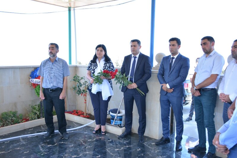 Abşeron rayonunda şəhidlərin doğum günü qeyd edildi - FOTOLAR