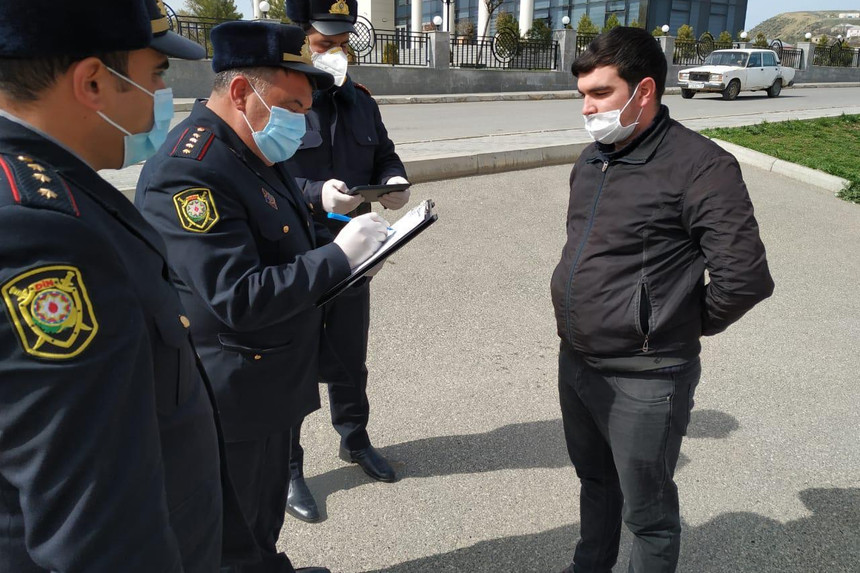 Xızıda karantin rejimini pozan 15 nəfər məsuliyyətə cəlb olundu - FOTO