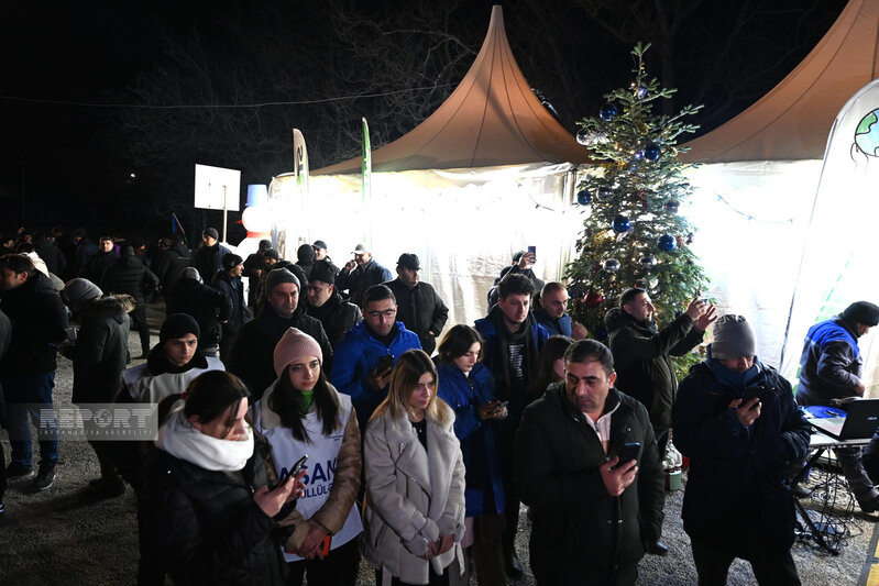 Xankəndi-Laçın yolunda Həmrəylik Günü münasibətilə bayram konserti keçirilir - FOTO