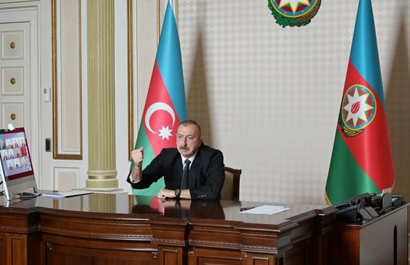 İlham Əliyev: "Görülmüş operativ tədbirlər nəticəsində Ermənistan ordusu layiqli cavabını aldı" - VİDEO