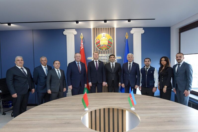 Belarus və Azərbaycan tikinti sahəsində irimiqyaslı layihələr reallaşdıracaq - FOTOLAR