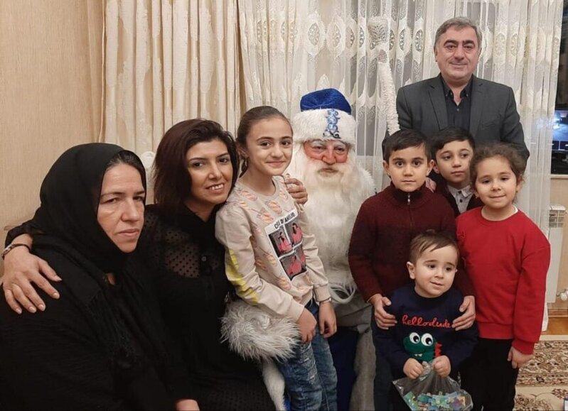 AY Partiya rəhbərliyi şəhid ailələrini ziyarət etdi - FOTOLAR