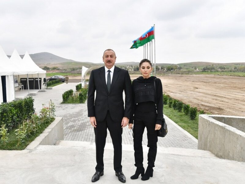 İlham Əliyev və Mehriban Əliyeva Zəngilan rayonunda səfərdə olub