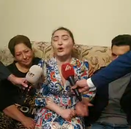 Azadlığa çıxan Fədayə Laçının ilk görüntüsü yayıldı: "... ölürəm" - FOTO