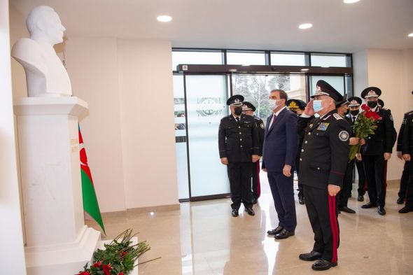 DTX-nin Gəncə şəhər idarəsinin yeni inzibati binasının açılışı olub - FOTO/VİDEO