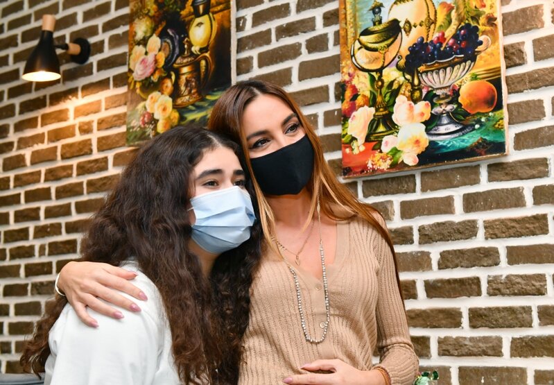 Birinci xanım Mehriban Əliyeva qızları ilə açılışa qatıldı - FOTOLAR