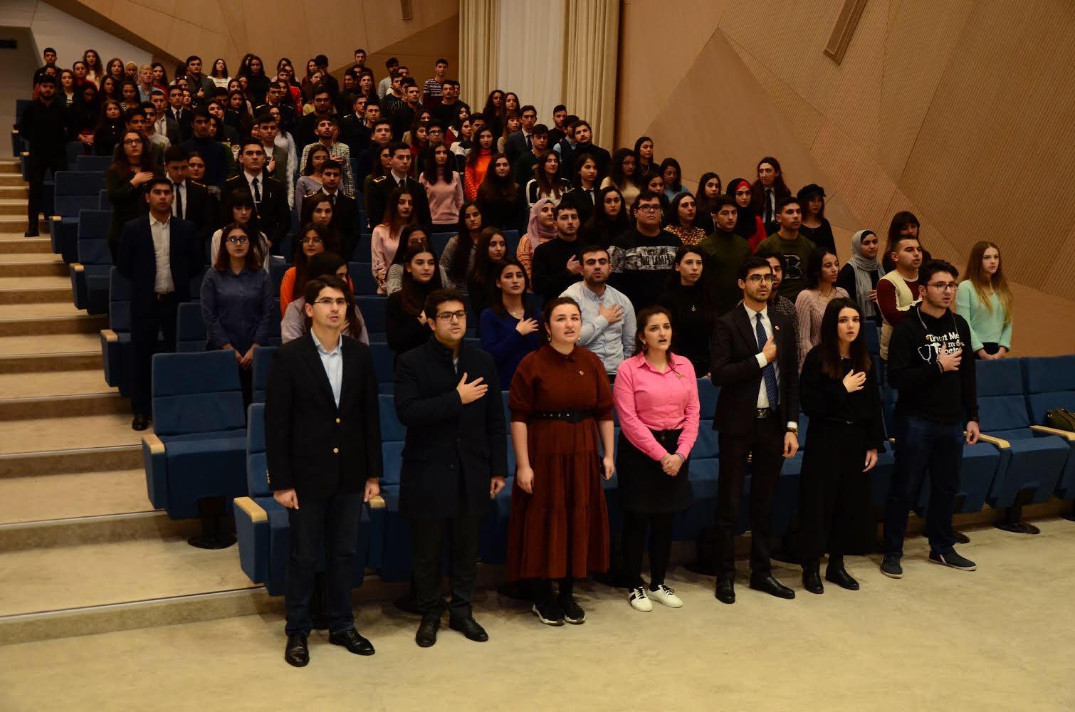 Tələbə gənclər təşkilatlarının fəalları ilə görüş təşkil edilib - FOTO