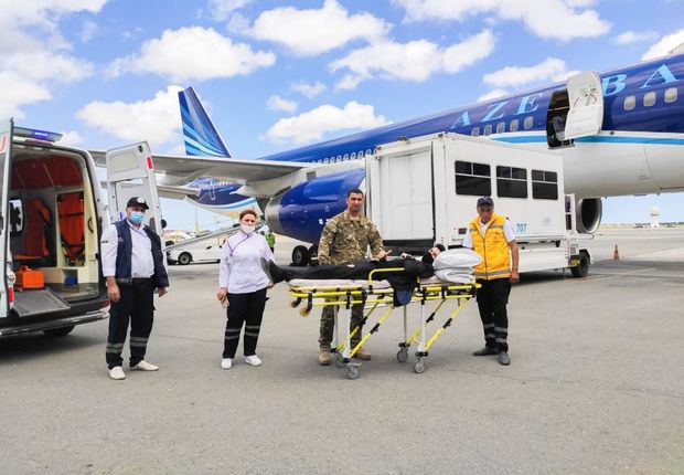 Daha altı qazimiz Türkiyəyə göndərildi - FOTO