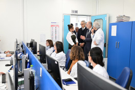 Birinci vitse-prezident Avropanın ən böyük pediatrik 