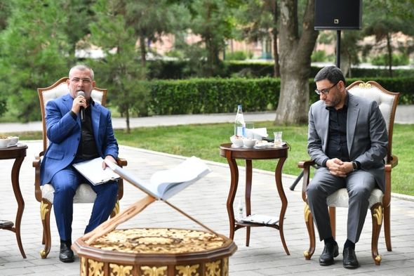 Azərbaycan Prezidentinin köməkçisi Gəncədə din xadimləri ilə görüş keçirib - FOTO