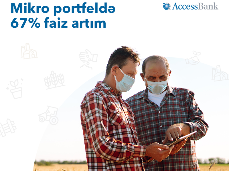 AccessBank-ın mikro portfeli 67% faiz artıb