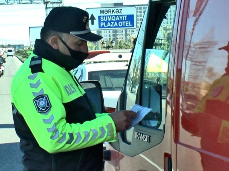 Sumqayıtda peyvənd olunmayan taksi sürücüləri cərimələndi