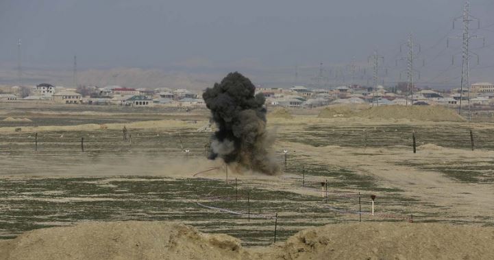 Azad edilən ərazilərdə minaya düşən şəxslərin sayı açıqlandı