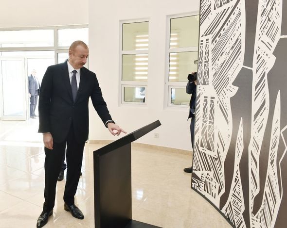 Prezident Tovuzda Azərbaycan Aşıq Sənəti Dövlət Muzeyinin açılışında - YENİLƏNİB+FOTO