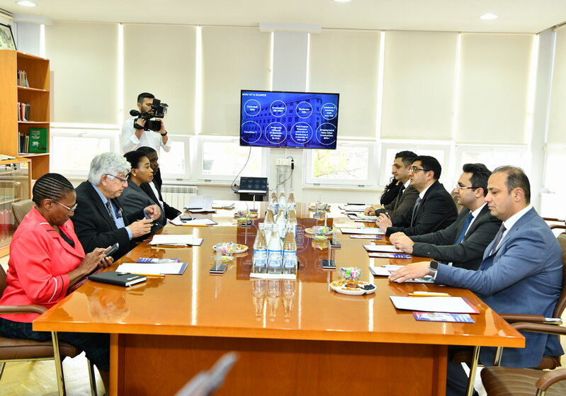 Cənubi Afrika Respublikasının Ali Təhsil və Təlim Nazirliyinin nümayəndə heyəti ADNSU-da - FOTOLAR