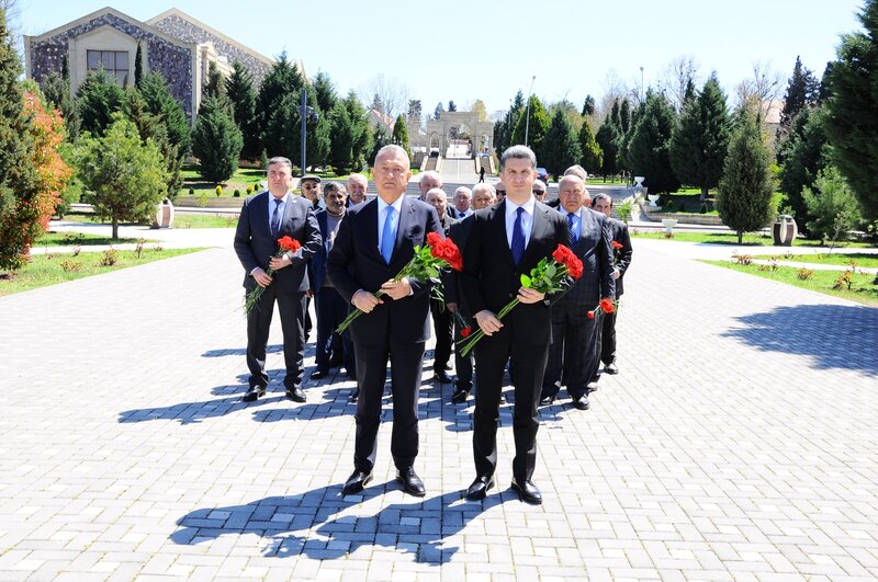 Göygöldə rayon Ağsaqqallar Şurasının yeni üzvləri ilə görüş keçirildi - FOTOLAR