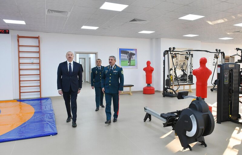 Prezident Bakıda DSX-nin yeni hərbi hospital kompleksinin açılışında iştirak edib - FOTOLAR