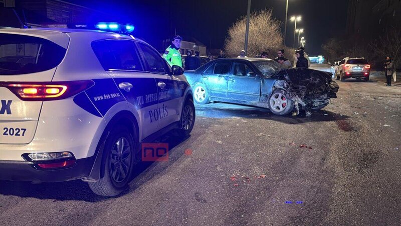 Sumqayıtda qəza – Üç nəfər xəsarət alıb – FOTO