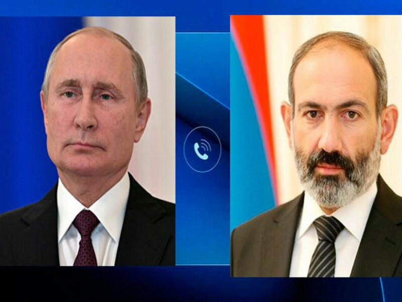 Paşinyan Putinlə sərhədi müzakirə etdi