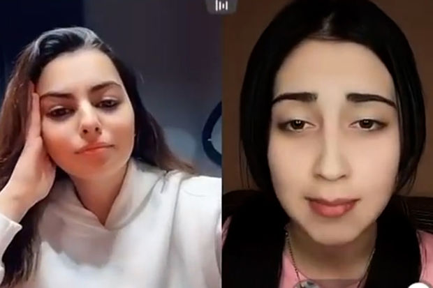 Azərbaycanlı tiktokerlər arasında canlı yayımda qalmaqal - VİDEO
