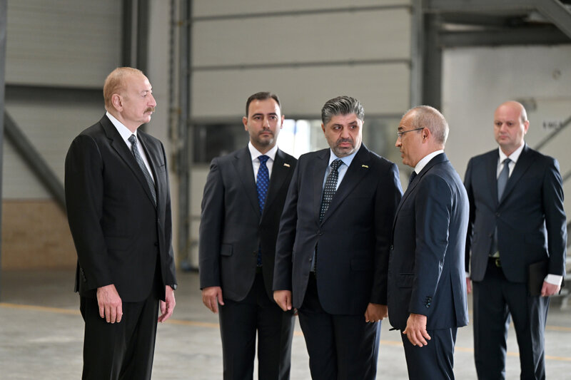 Prezident Qaradağda açılışda iştirak etdi - FOTOLAR