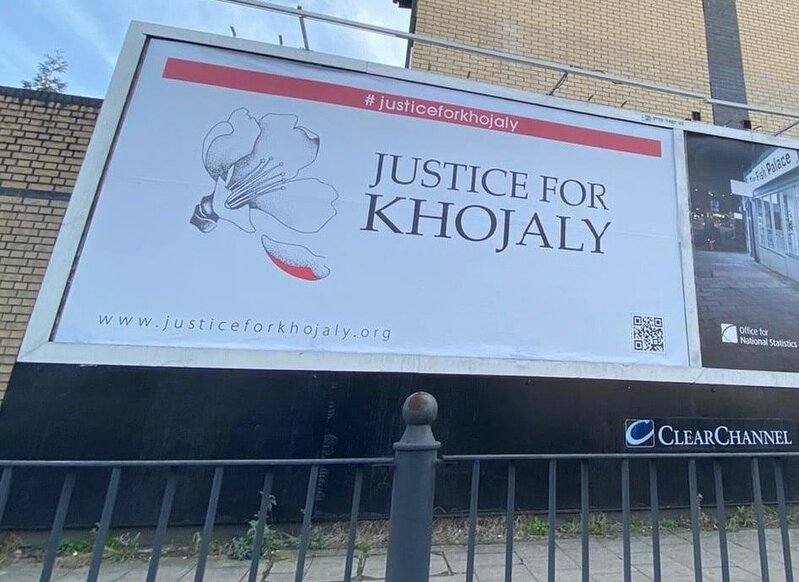 Londonda "Justice For Khojaly" aksiyası - FOTO