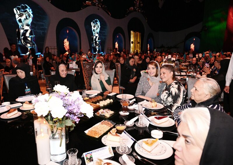 Leyla və Arzu Əliyeva şəhid anaları ilə görüşdülər - FOTOLAR