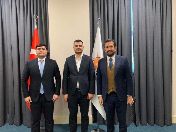 "Davam" Gənclər Hərəkatının sədri AK Partidə görüşlər keçirdi - FOTO