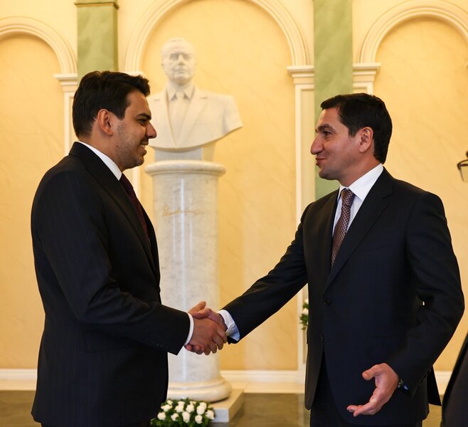 Hikmət Hacıyev TİKA sədri ilə görüşdü - FOTOLAR